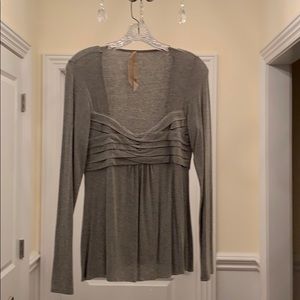 BAILYES KNIT LONG SLEEVE SHIRT